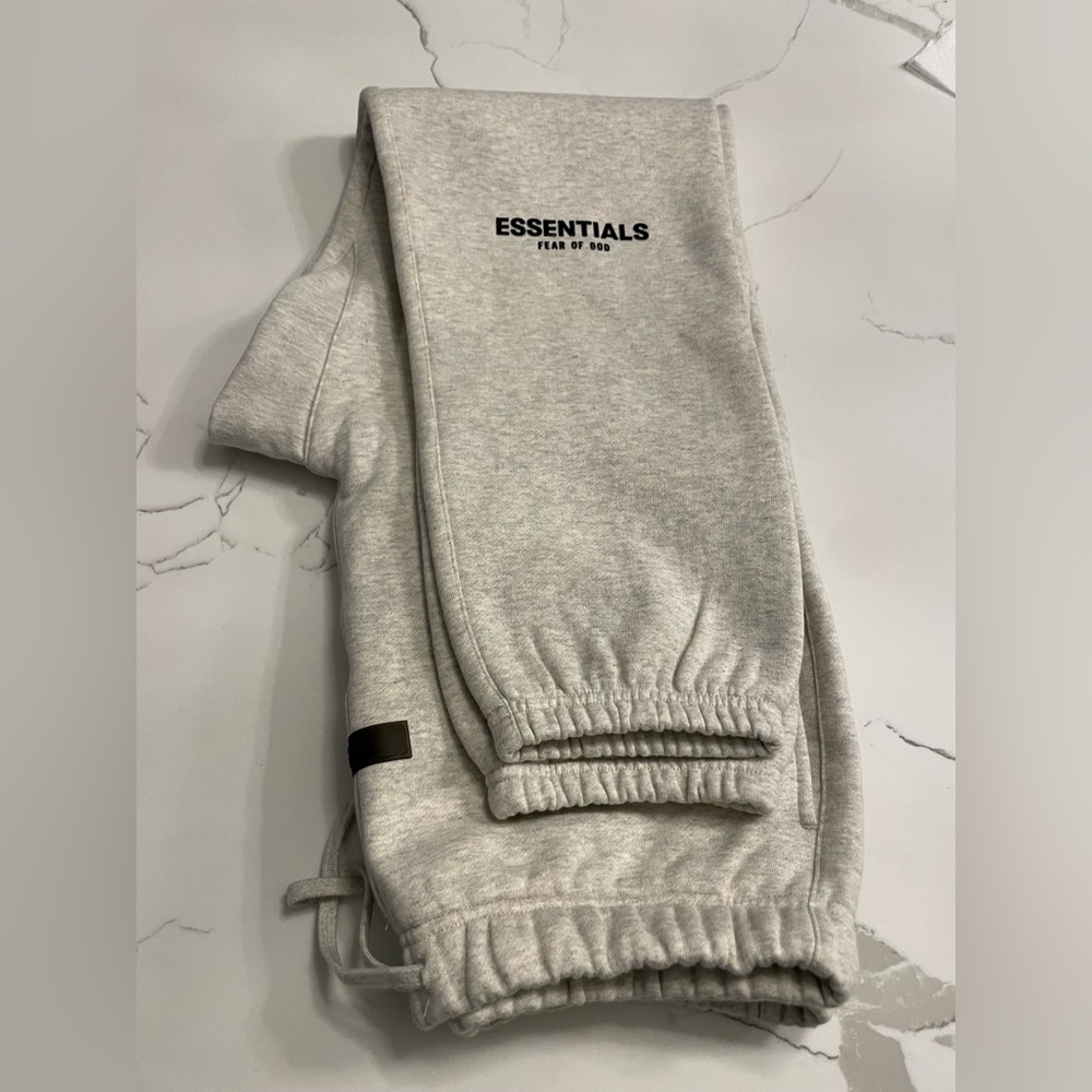 Tapered Logo-Flocked Cotton-Blend Jersey Sweatpants